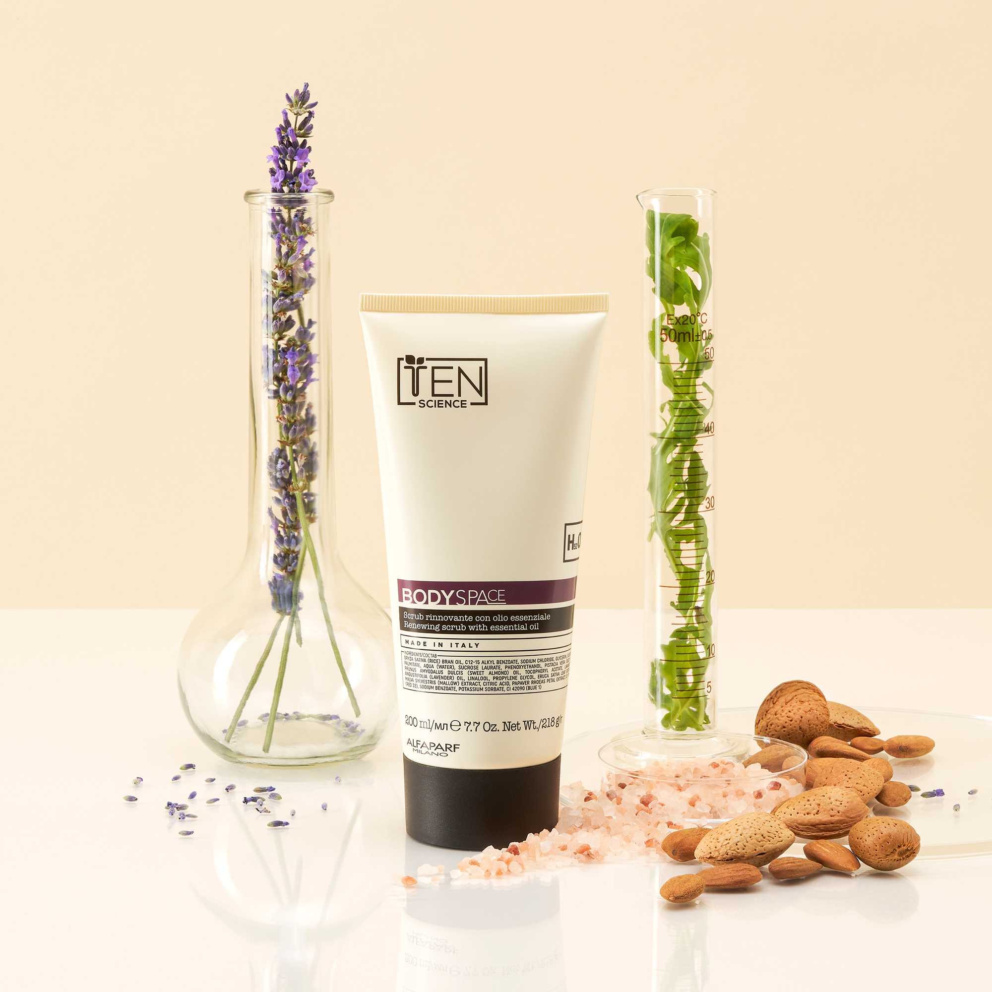ボディ・フェイスケア ten Renewing Scrub with Essential Oil | Tenscience